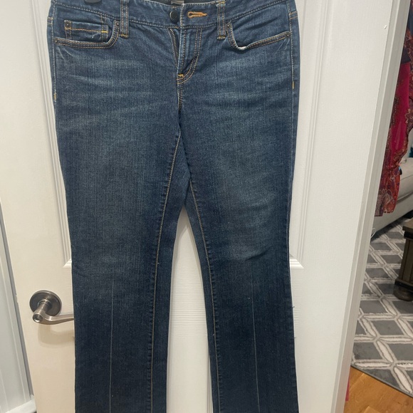 Ann Taylor loft jeans boot cut size 0 petite - Picture 8 of 9